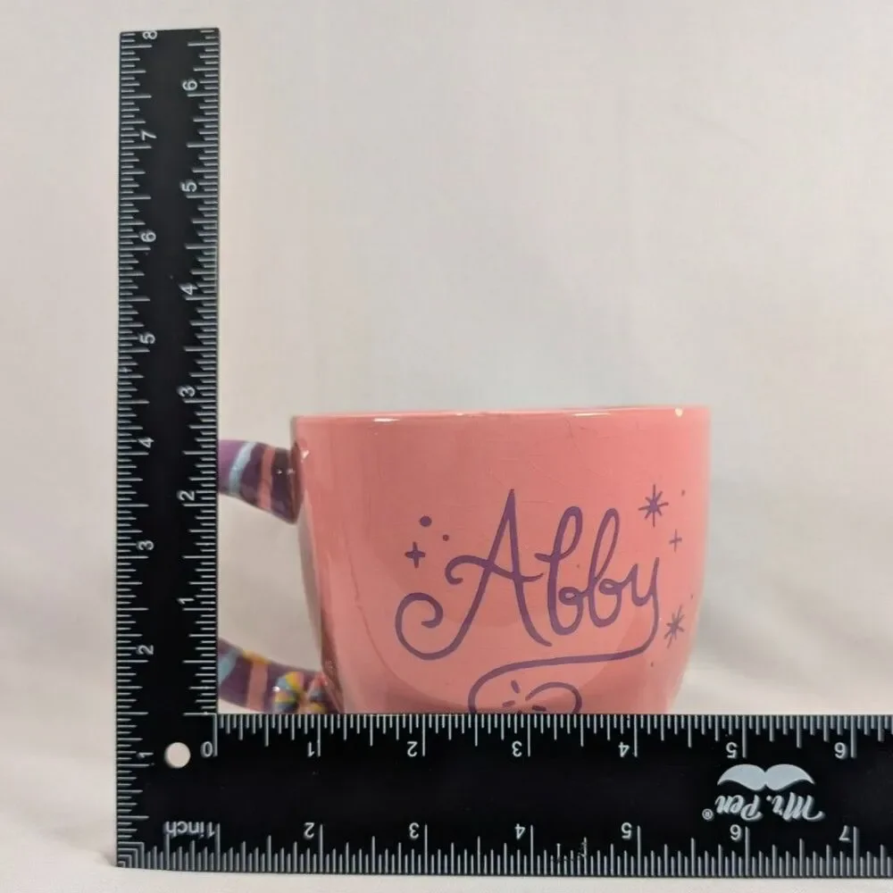 Sesame Street Abby Cadabby 32 Oz Ceramic Mug SeaWorld Busch Gardens 2017